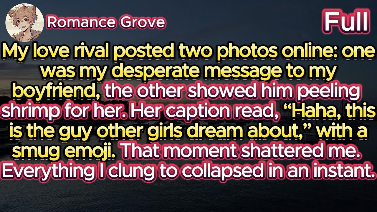 [ПОЛНАЯ ИСТОРИЯ] Мой соперник в любви выложил в сеть две фотографии: одна из них была моим отчаян...