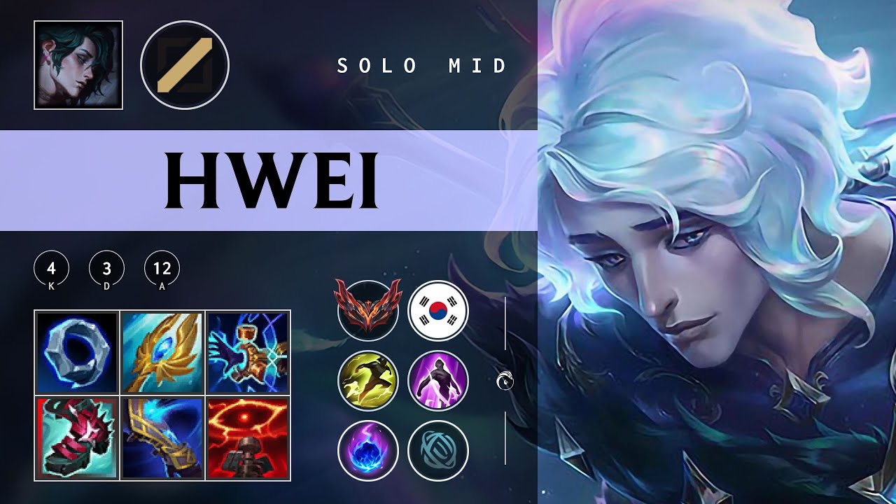Hwei Mid vs Aurora - KR Grandmaster Patch 25.24