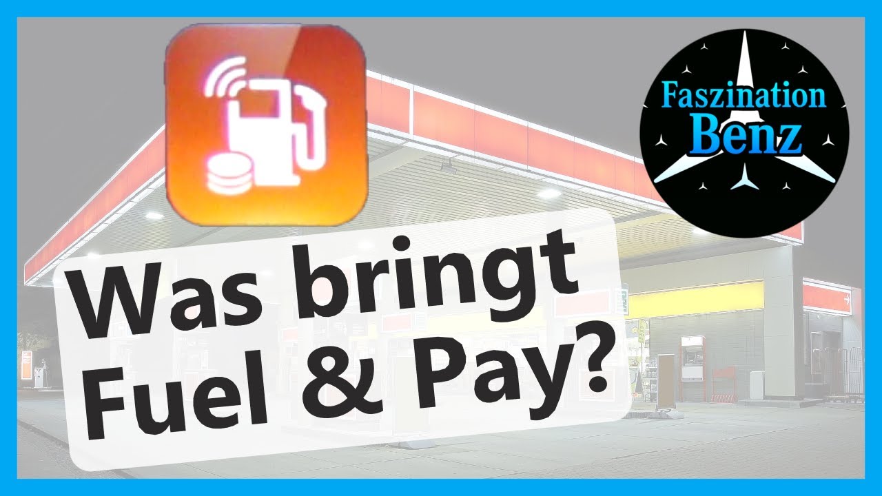 Geldbeutel vergessen?! Aber tanken geht trotzdem! | Fuel & Pay⛽🛜| Faszination Benz