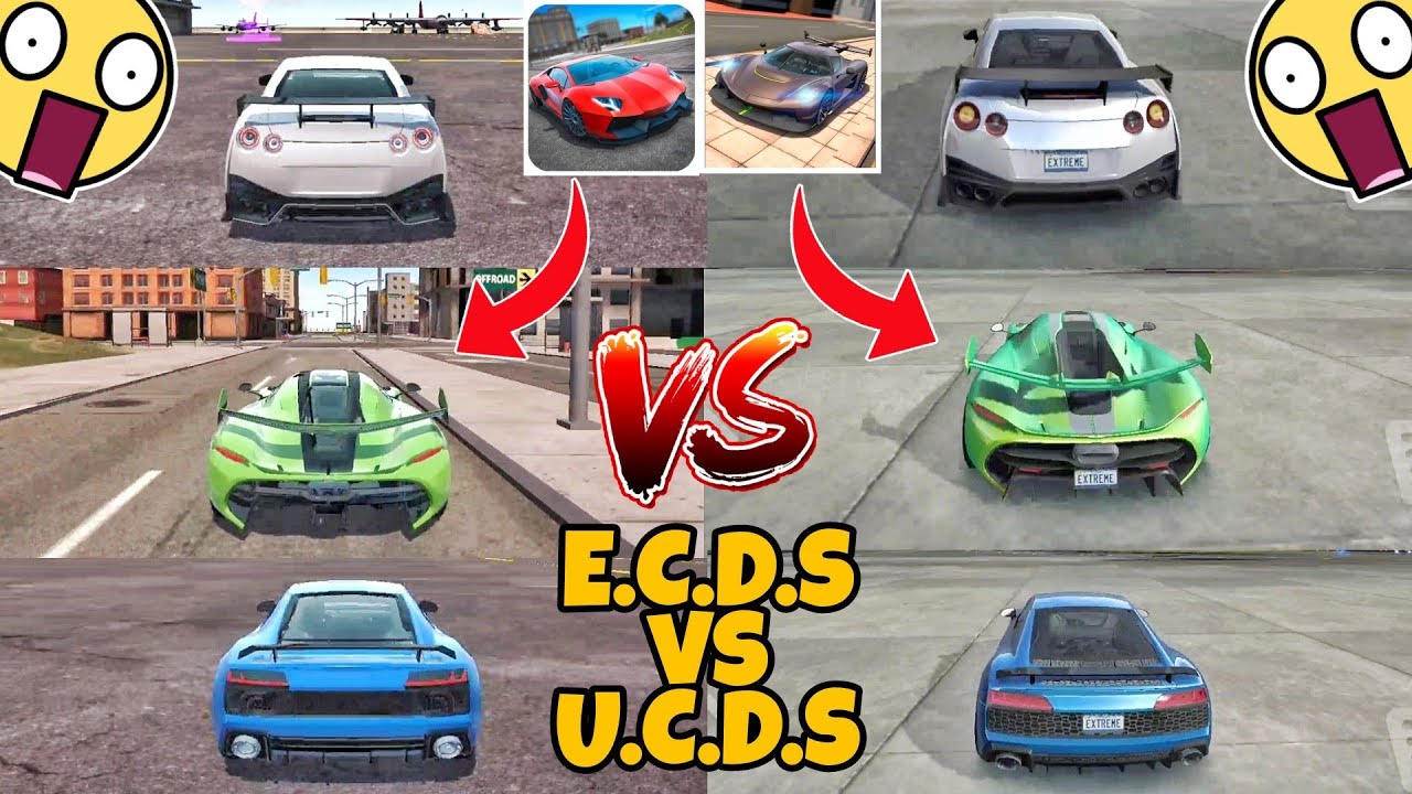 Ecds VS Ucds😱|| All similar cars|| Who will win🏆..??
