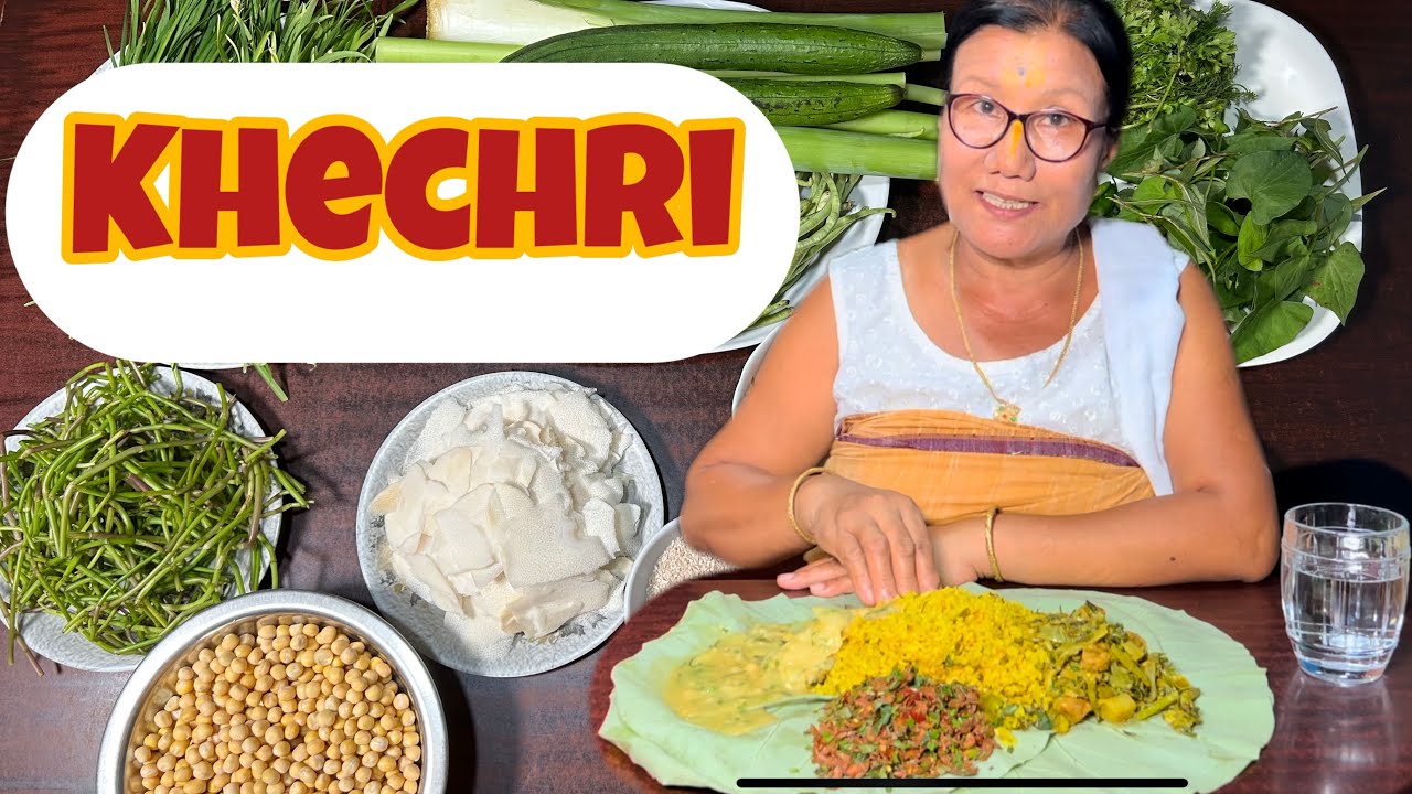USOI matm nina usoi utti ga khechri ga thonge ngasidi || Manipuri cooking || North East Indian food