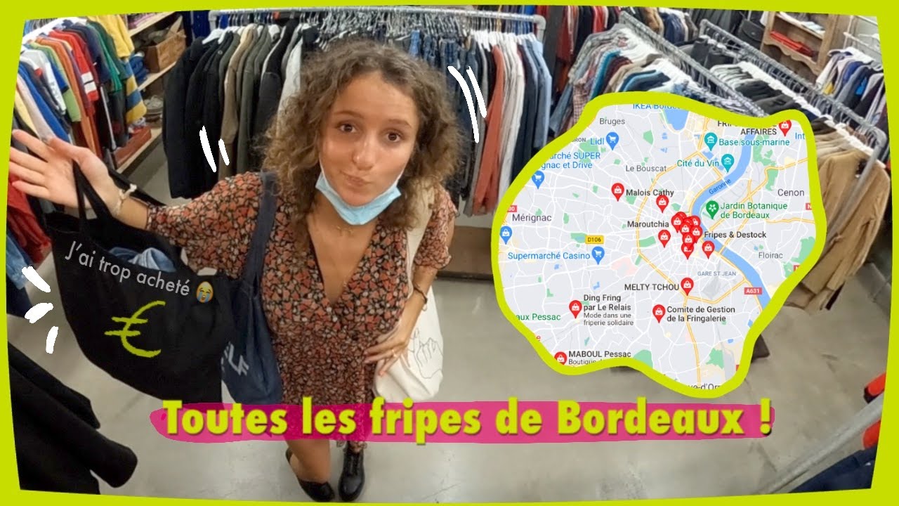 J'ai fais toutes les friperies de bordeaux ( + try on de mes trop nombreux achats )