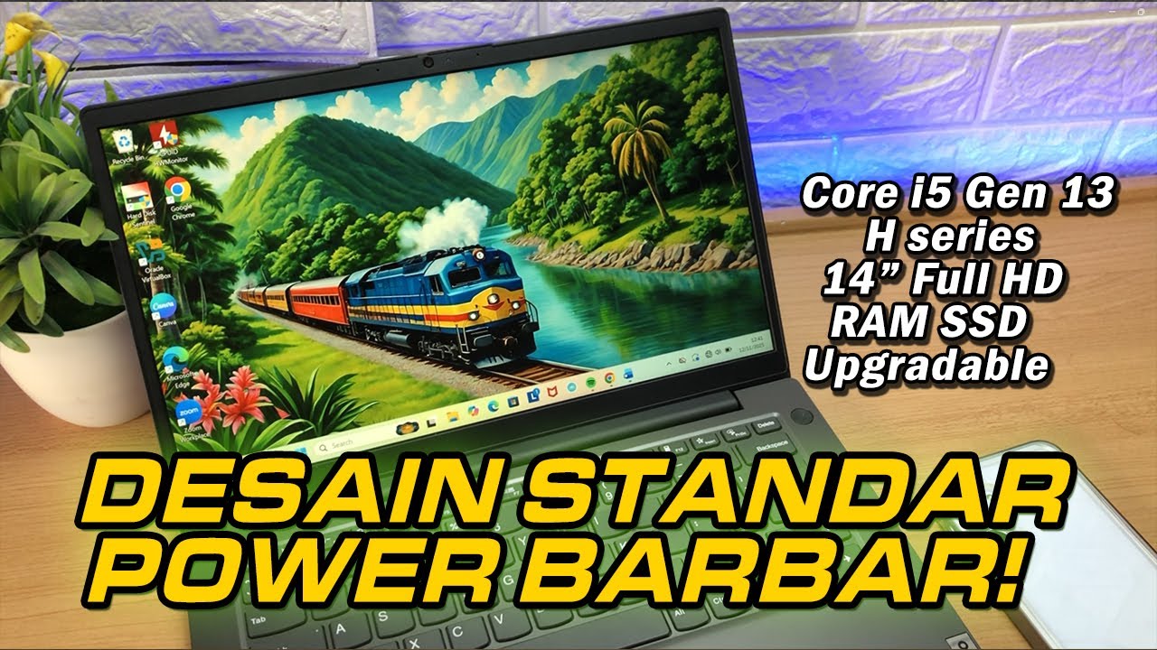 TAMPANG KALEM PERFORMA SEREM! Review Lenovo V14 G4 i5-13420H RAM 8GB SSD 512 GB
