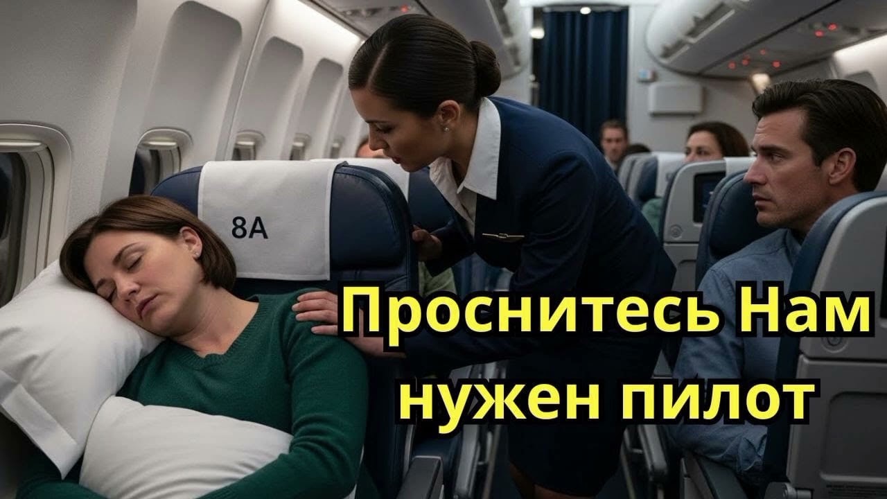 Она спала в кресле 8A — когда капитан спросил, есть ли на борту боевые пилоты
