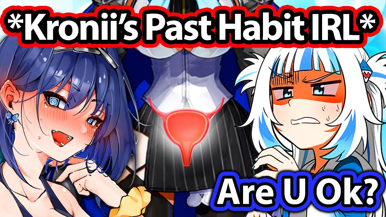 Kronii's Past Habit IRL Made Gura and Everyone Concerned 【Hololive】