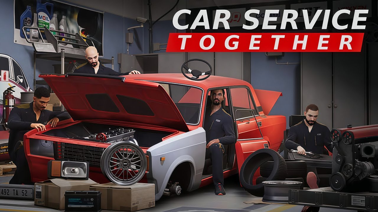 Car Service Together ▷ Кооперативный ремонт
