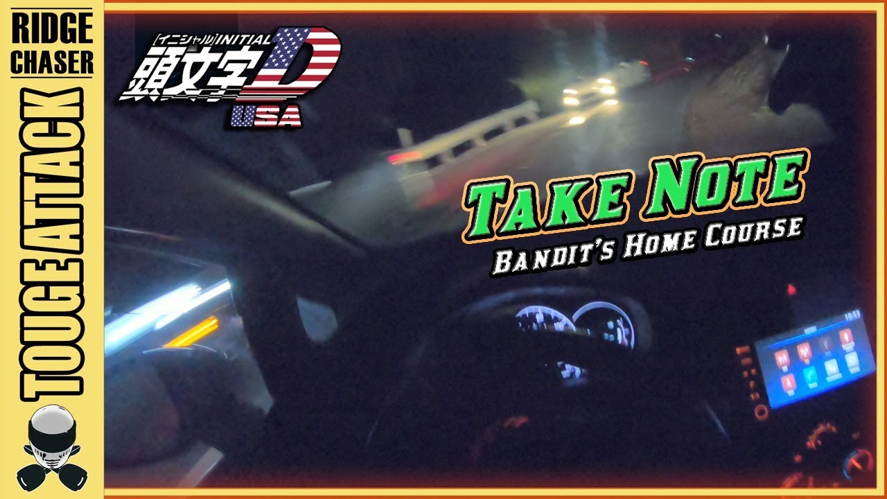 Take (Versa) Note 峠 Touge Time Trial through Bandit’s hoe course