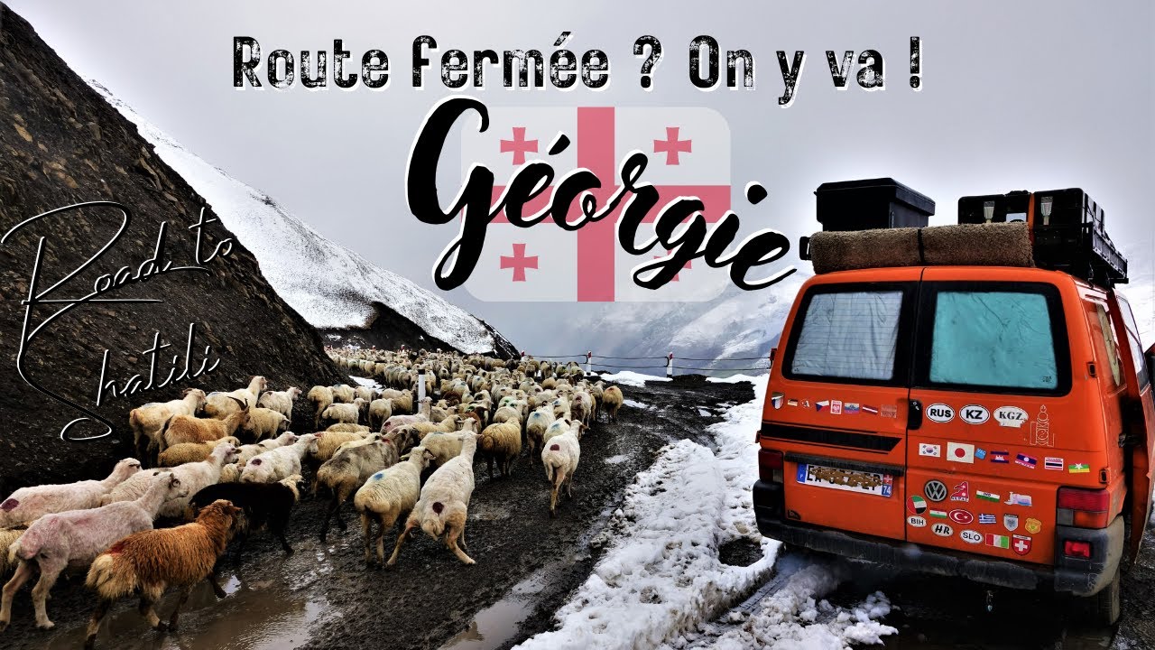 20 - Géorgie E04 - Road to Shatili/Mutso - Road Trip en famille - VW T4