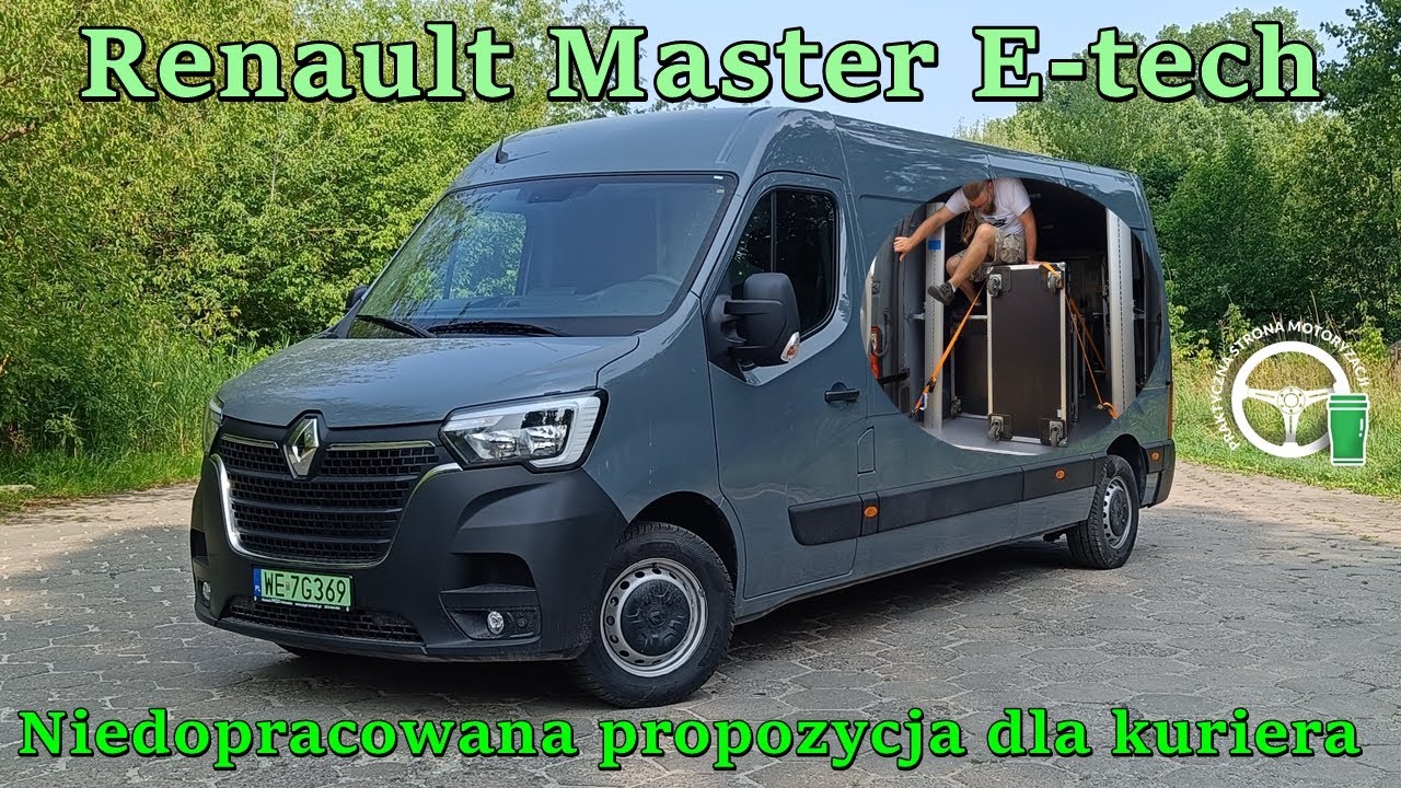 Renault Master E-tech - niedopracowana propozycja dla kuriera