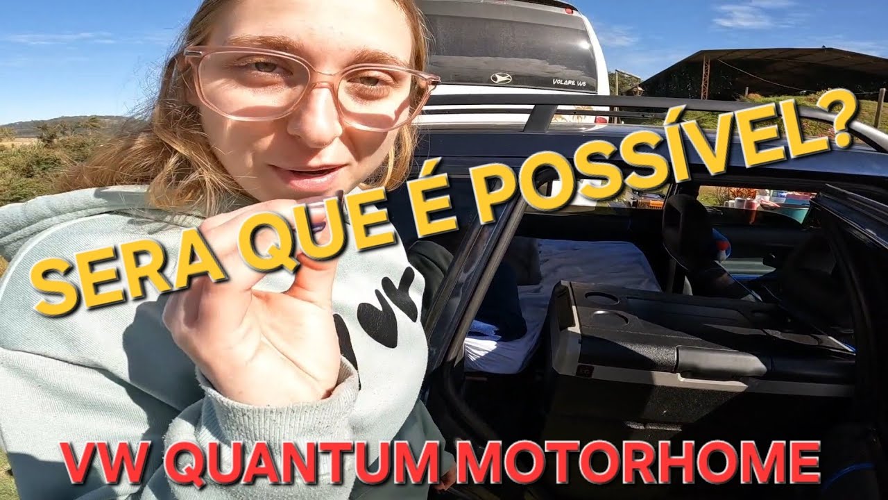Montamos um Volkswagen Quantum Motorhome - Pousada Estação Rural, Brangaça Paulista-SP