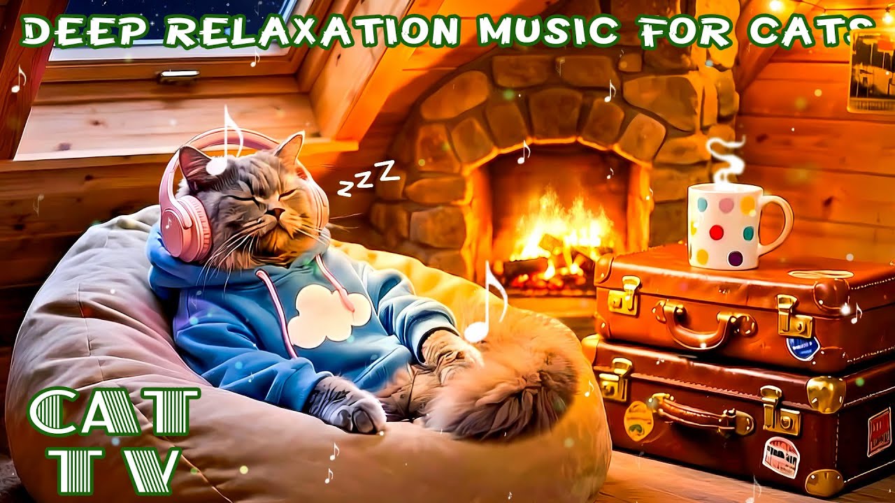 Музыка для сна для кошек 🐈. Музыка для снятия тревоги и успокоения вашей кошки с помощью нашей расс