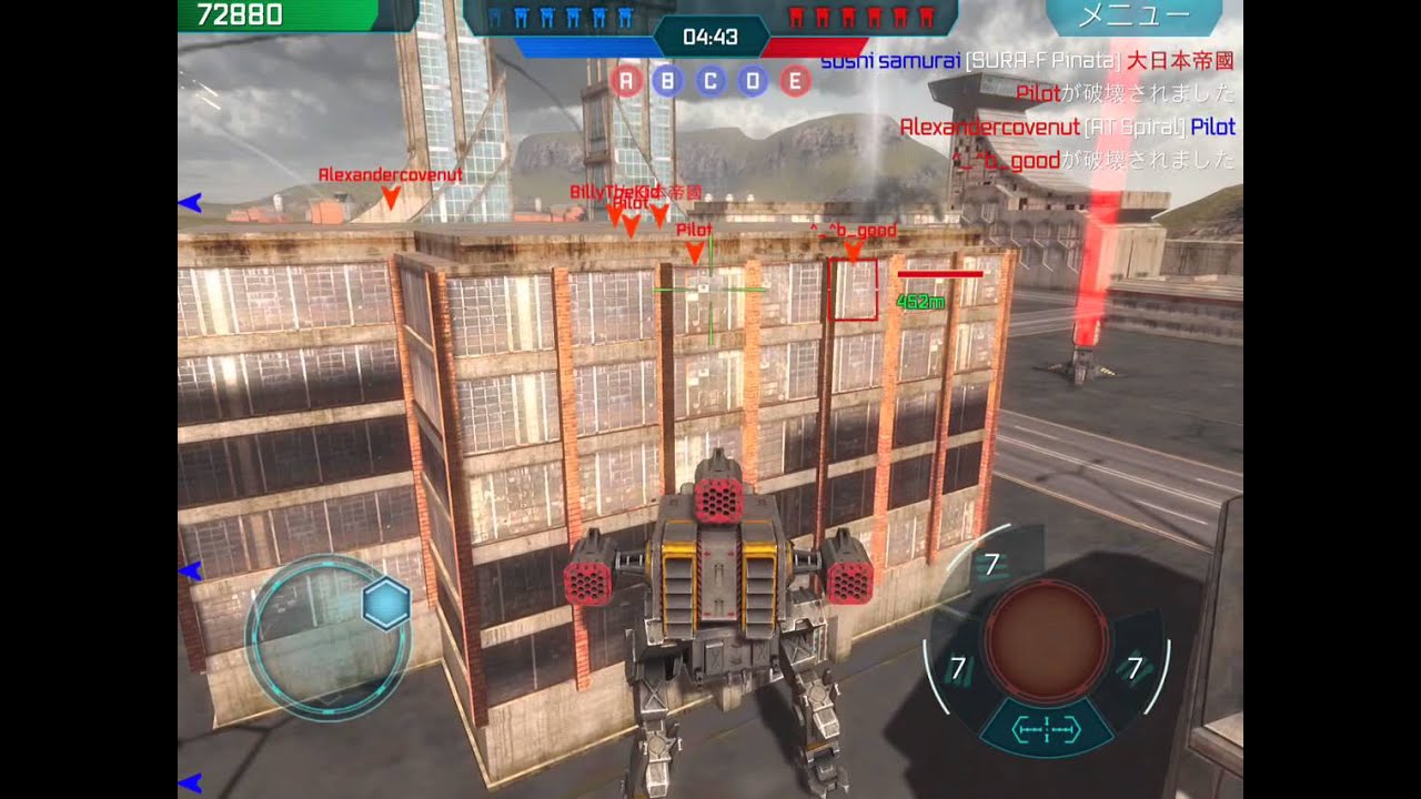 Walking War Robots(WWR)-(6-4, win)-96-Griffin, Patton, Gepard, Schutze