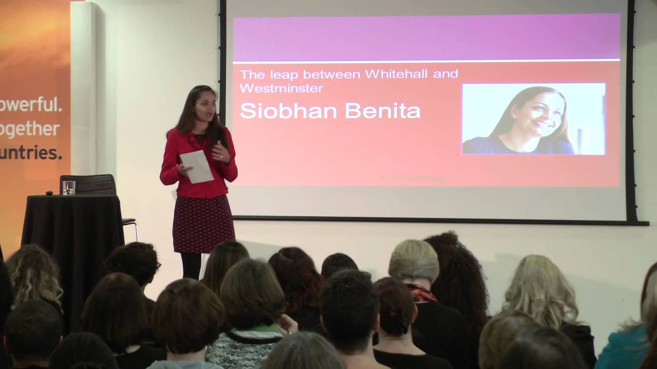 The leap from Whitehall to Westminster: Siobhan Benita at TEDxWhitehallWomen
