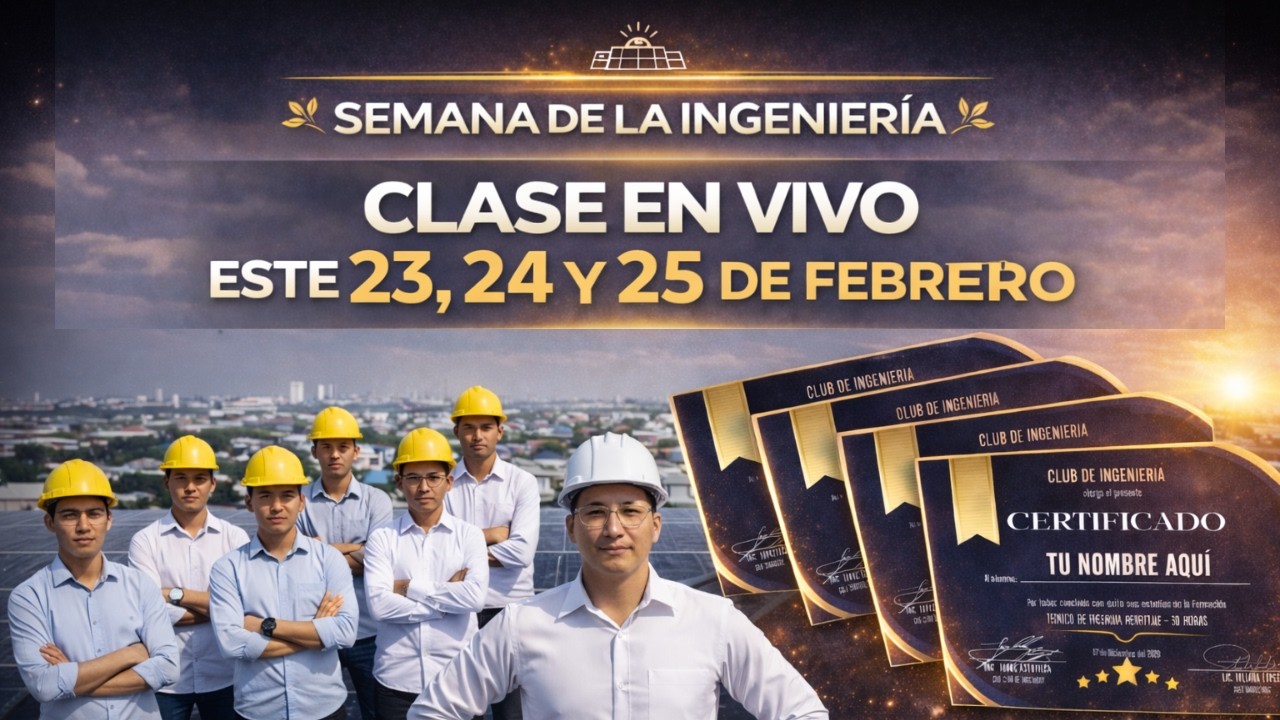 1era CLASE EN VIVO DE INSTALACIÓN DE PANELES SOLARES CON INTELIGENCIA ARTIFICIAL