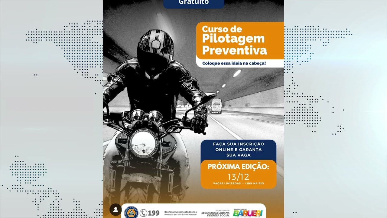 CURSO PILOTAGEM PREVENTIVA - DEFESA CIVIL DE BARUERI