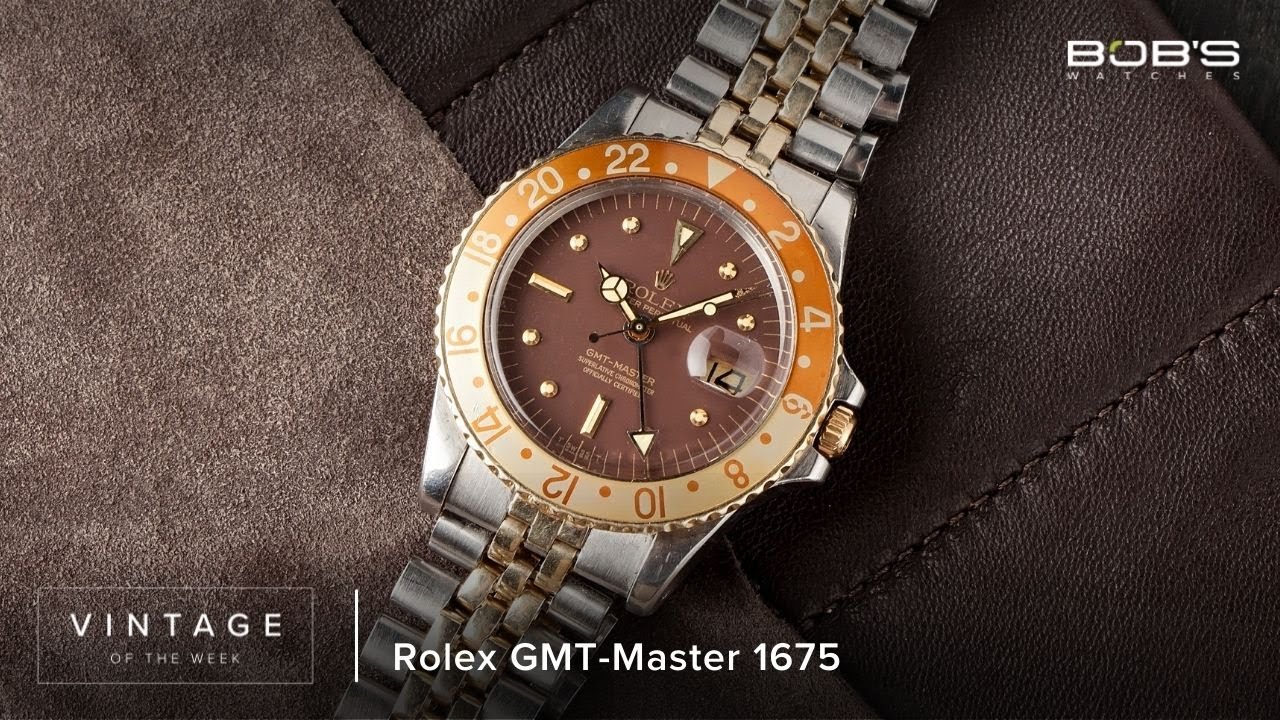 Vintage Rolex GMT-Master 1675 