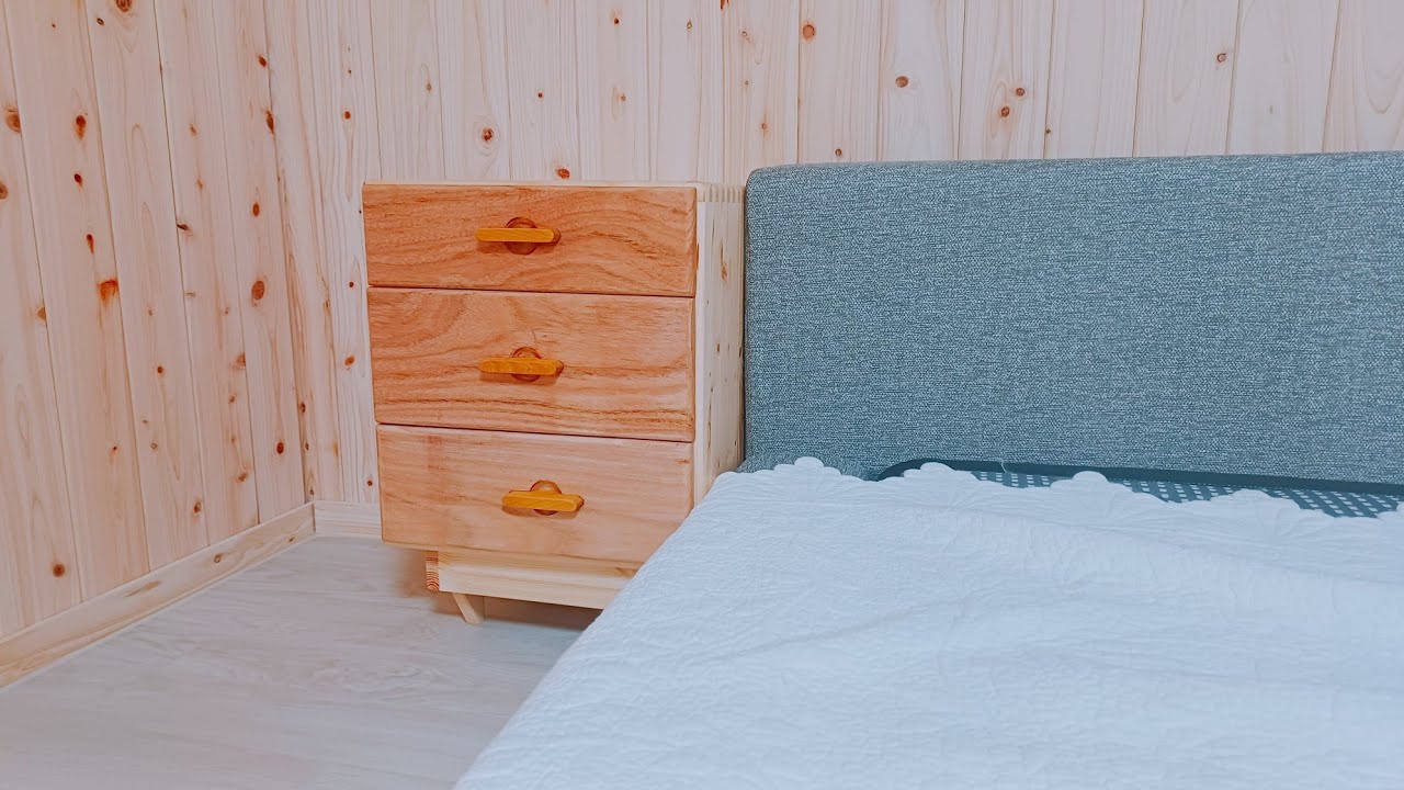 침대 협탁 만들기 연습