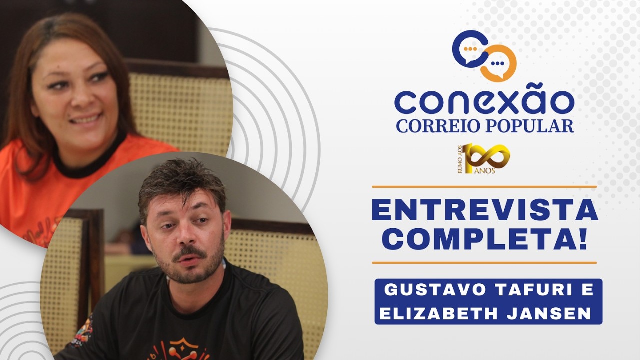 CONEXÃO CORREIO POPULAR 28: ENTREVISTA COM GUSTAVO TAFURI E ELIZABETH JANSEN DA BATERIA CAMPINEIRA