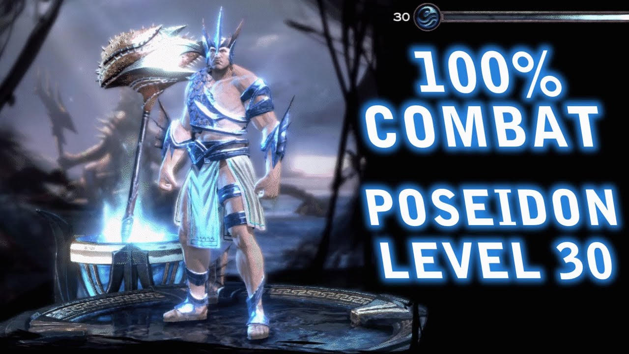 Poseidon Level 30 - Free For All Win - 100% Combat