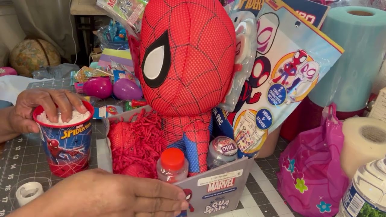 Little mermaid and spider man 