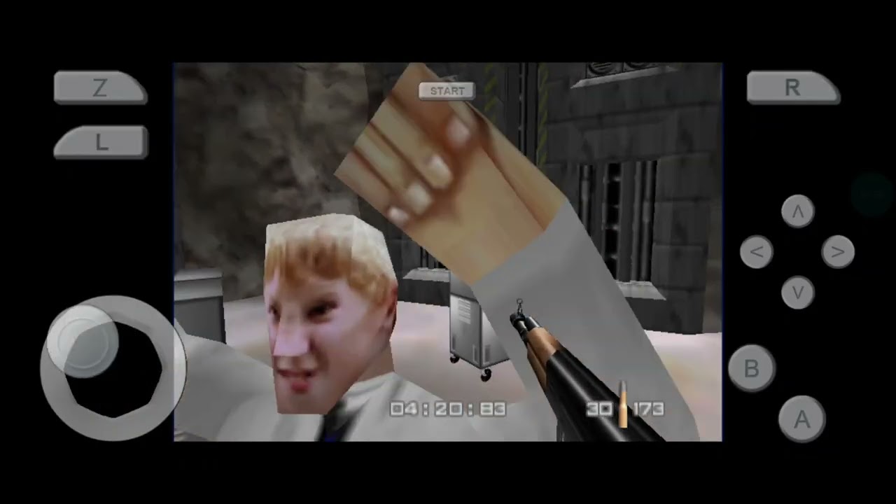 007 contra goldeneye n64 #6
