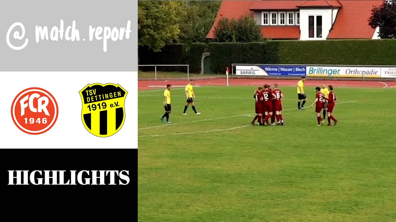Highlights: FC Rottenburg - SGM Dettingen/Weiler (Bezirksliga Alb)