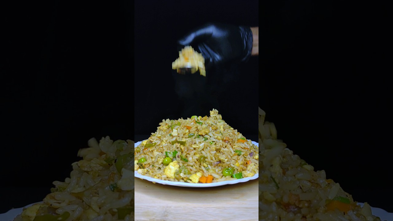Egg Fried Rice ASMR #shorts