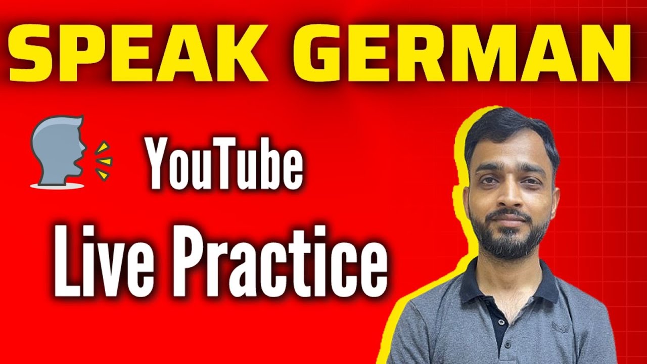 A2 GERMAN SPEAKING PRACTICE LIVE |Aditya Sharma