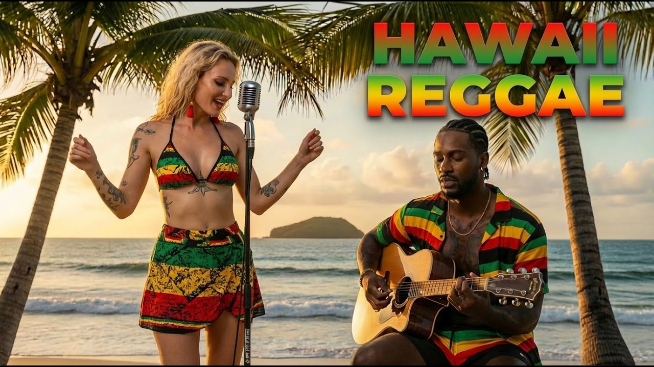 🌺 Relaxing Hawaiian Reggae – Tropical Island Chill for Peaceful Living 🌴