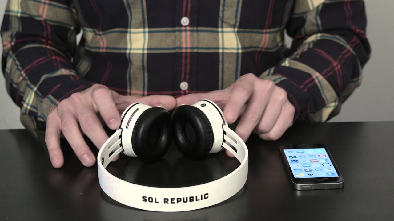 How to connect SOL REPUBLIC Tracks AIR Wireless Headphones to an iPhone