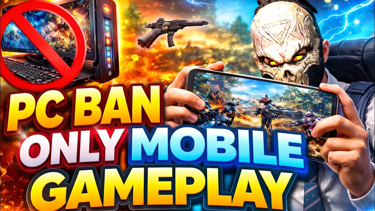 God gaming is live pc ban only mobile gameplay 🙂
