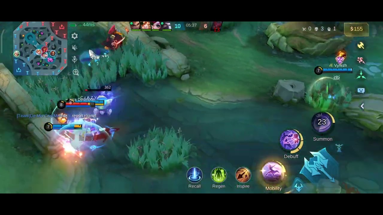 Gameplay Melissa MVP Hard Carry Gold Lane #like #subscribe#mlbb #mobilelegendsbangbang #gaming #game
