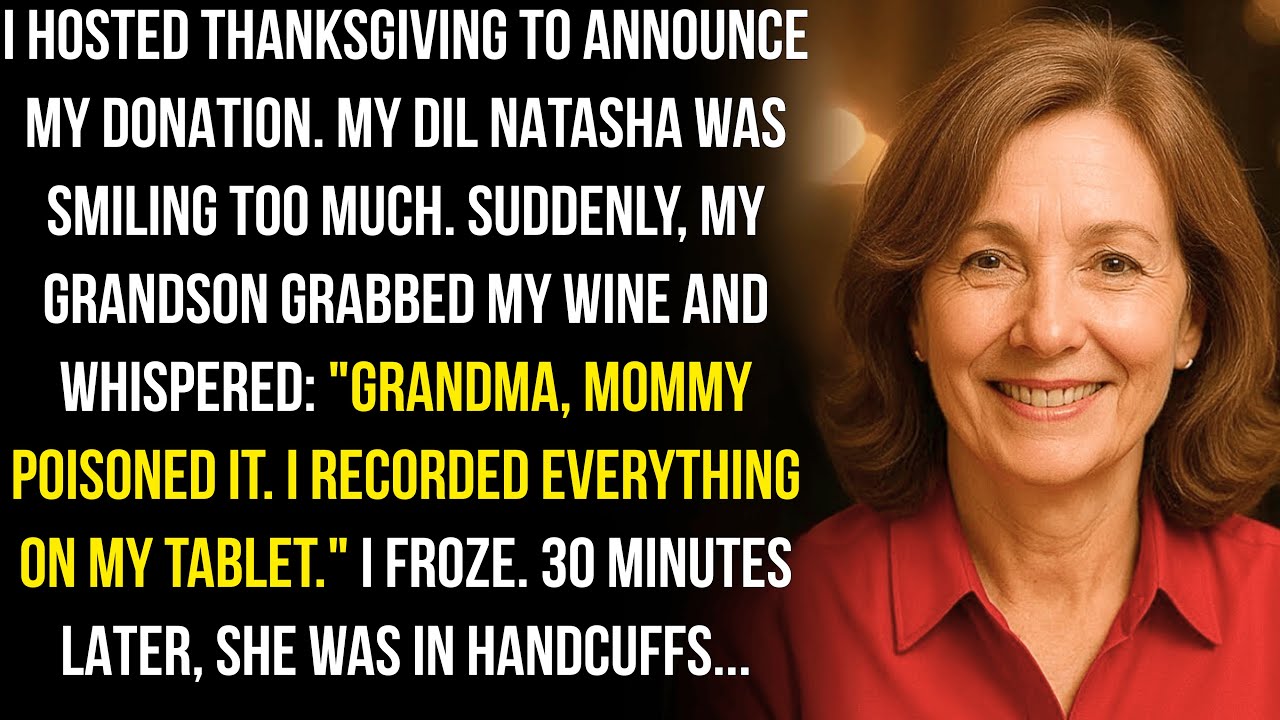 My DIL Drugged Me At Thanksgiving To Steal My Inheritance. My Grandson Whispered: 