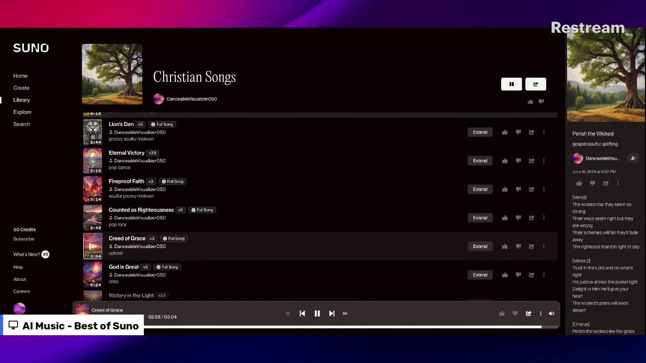 Spiritual Sundays and Christian AI Music - Best of Suno
