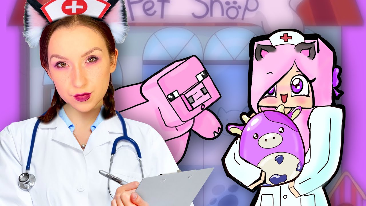 ZOSTAŁAM WETERYNARZEM W MINECRAFT!