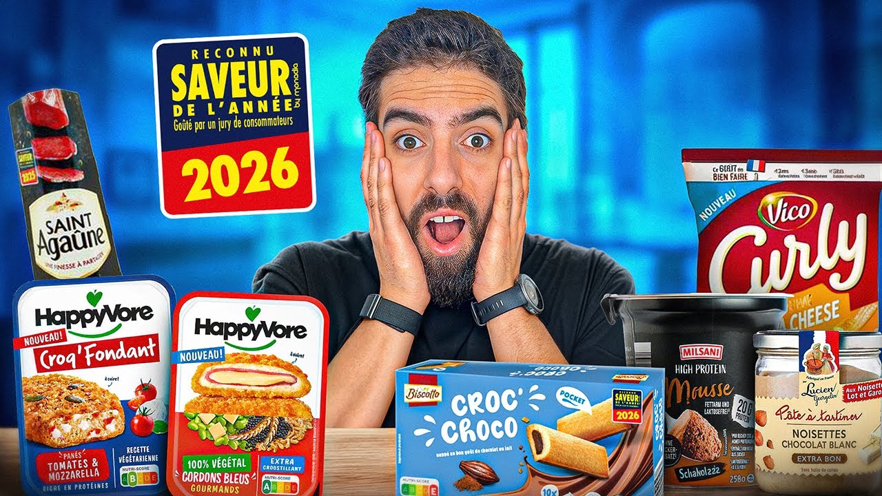J'ai TESTÉ les produits SAVEUR DE L'ANNÉE 2026… (vraiment mérité ?)
