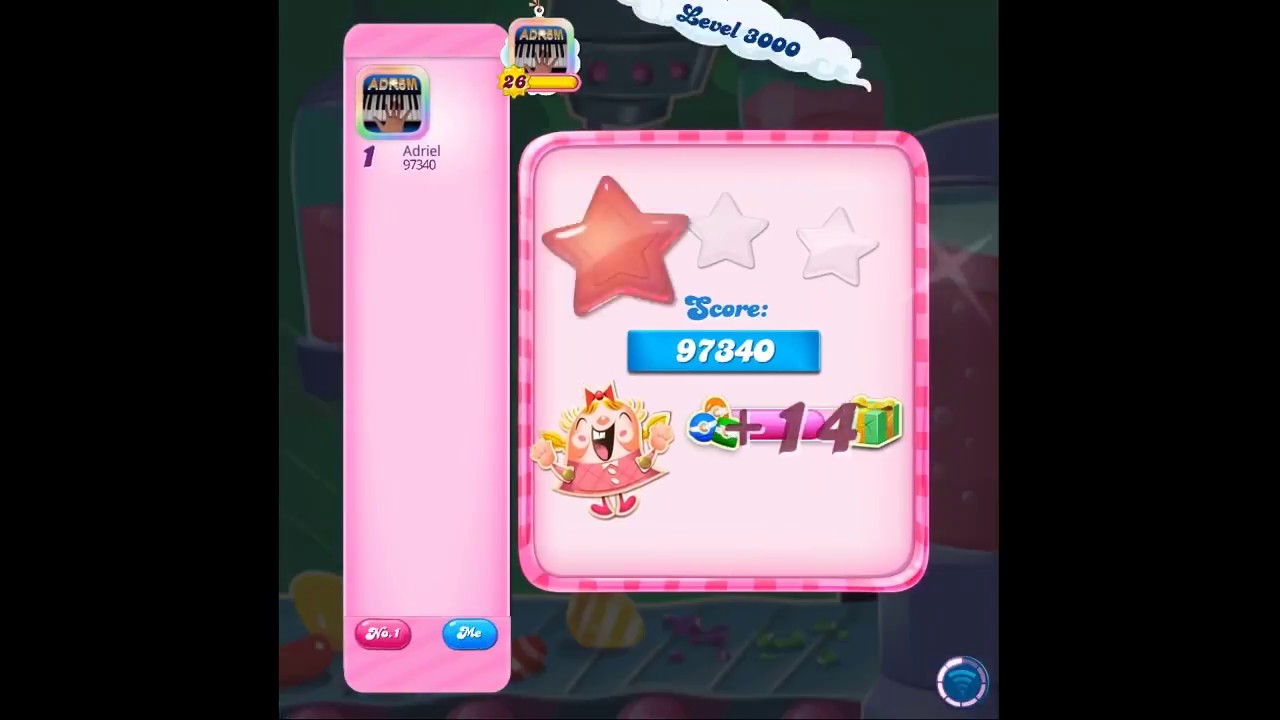 Level 3000 COMPLETE - Candy Crush Saga
