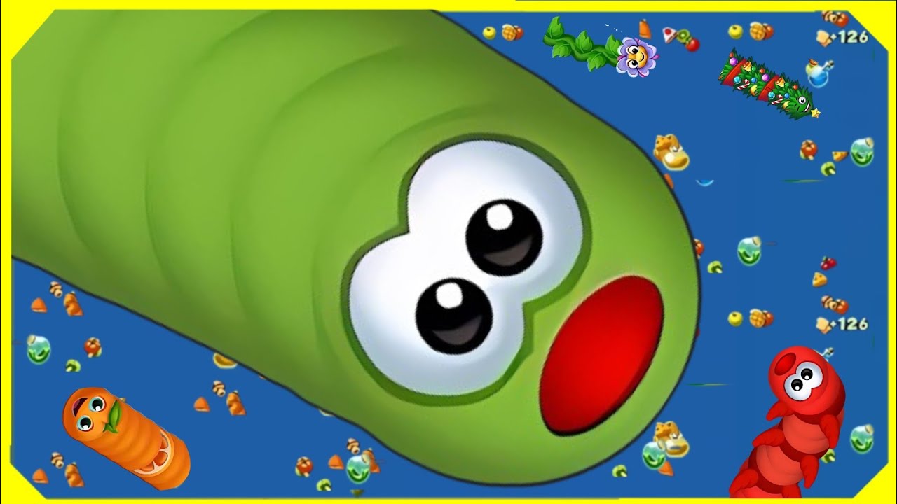 👹🐍Wormszone.io | giant SLITHER SNAKE TOP 01/epic worms zone best gameplay! I RUN SNAKE WORLD ⚡