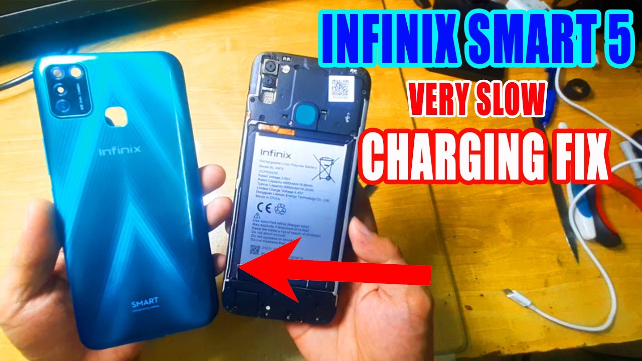 Infinix Smart 5 very slow charging FIX