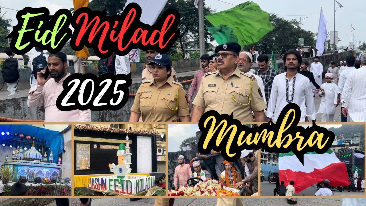 Eid Milad Mumbra Full Video 2025❤️ | Mumbra Tour | Travel ranger