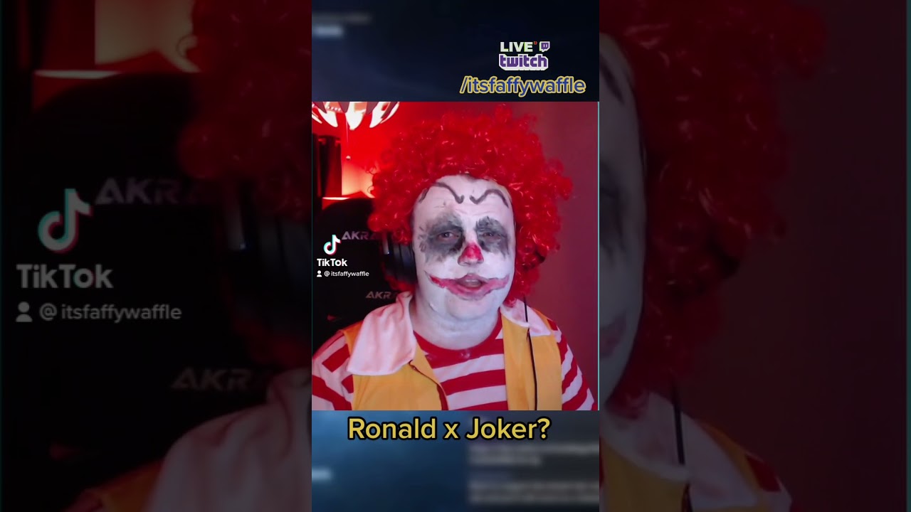 Ronald McDonald x The Joker&hellip; #shorts
