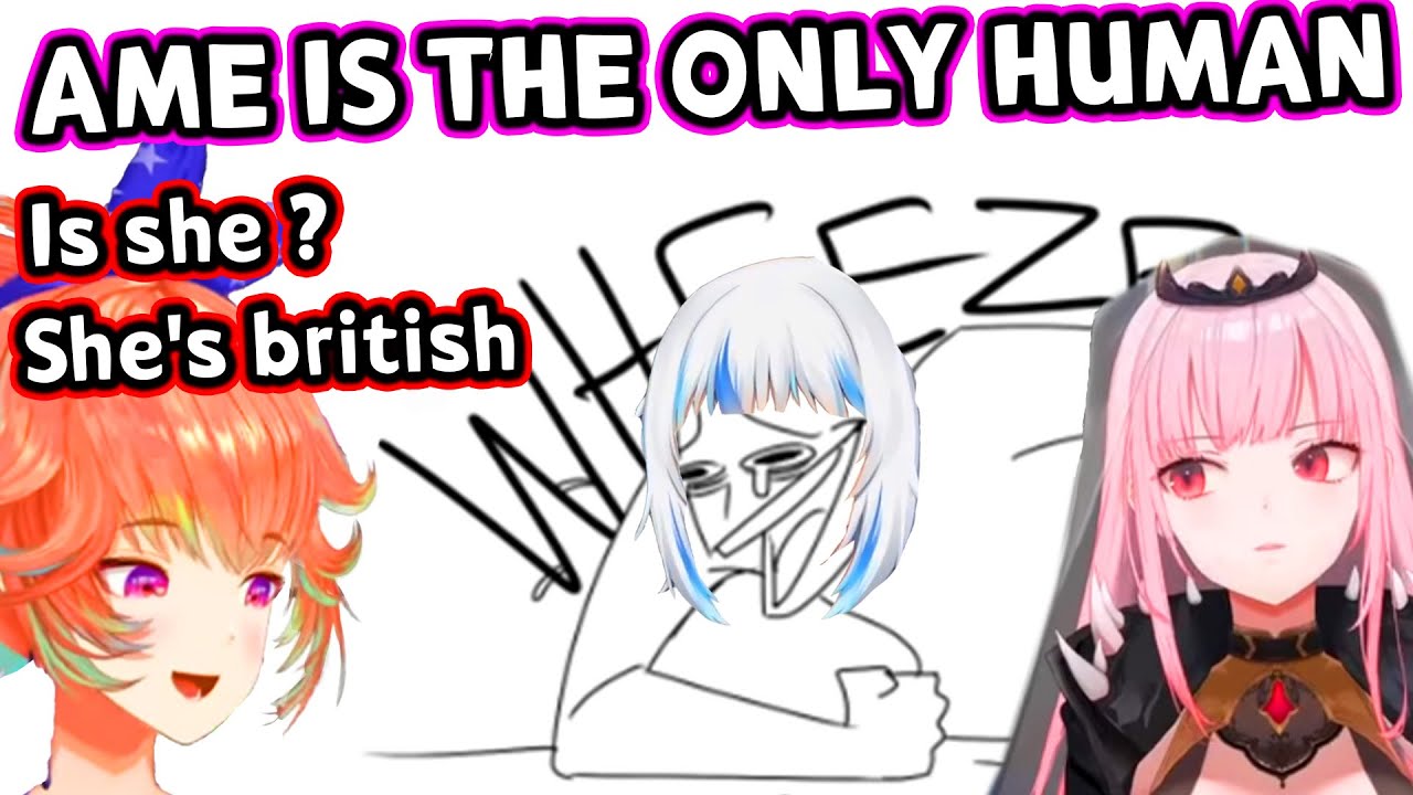 Kiara Questions If Ame Is Human [Hololive EN]