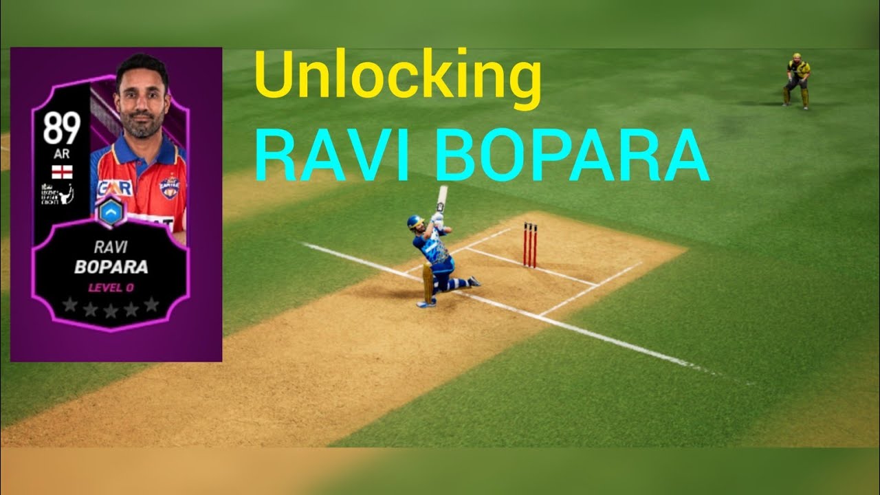unlock ravi bopara dream cricket ✅/ test ravi bopara batting bowling in dream cricket