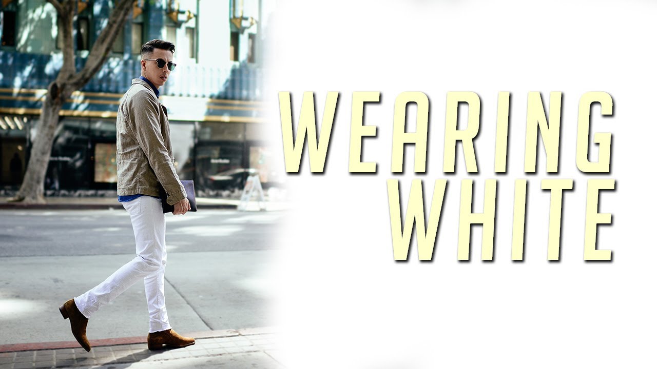 Men's Fashion White Jeans Lookbook || How To || 2017 || Gent's Lounge