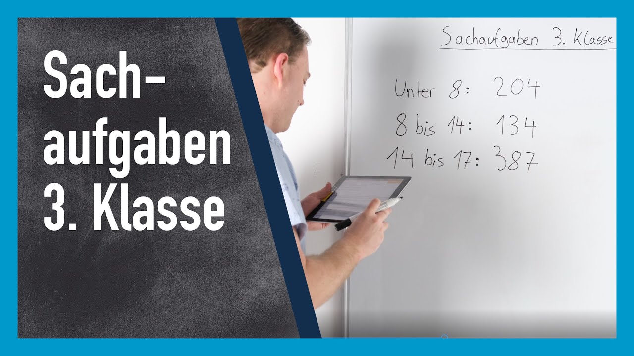 Textaufgaben (Sachaufgaben) 3. Klasse | www.gut-erkl&auml;rt.de