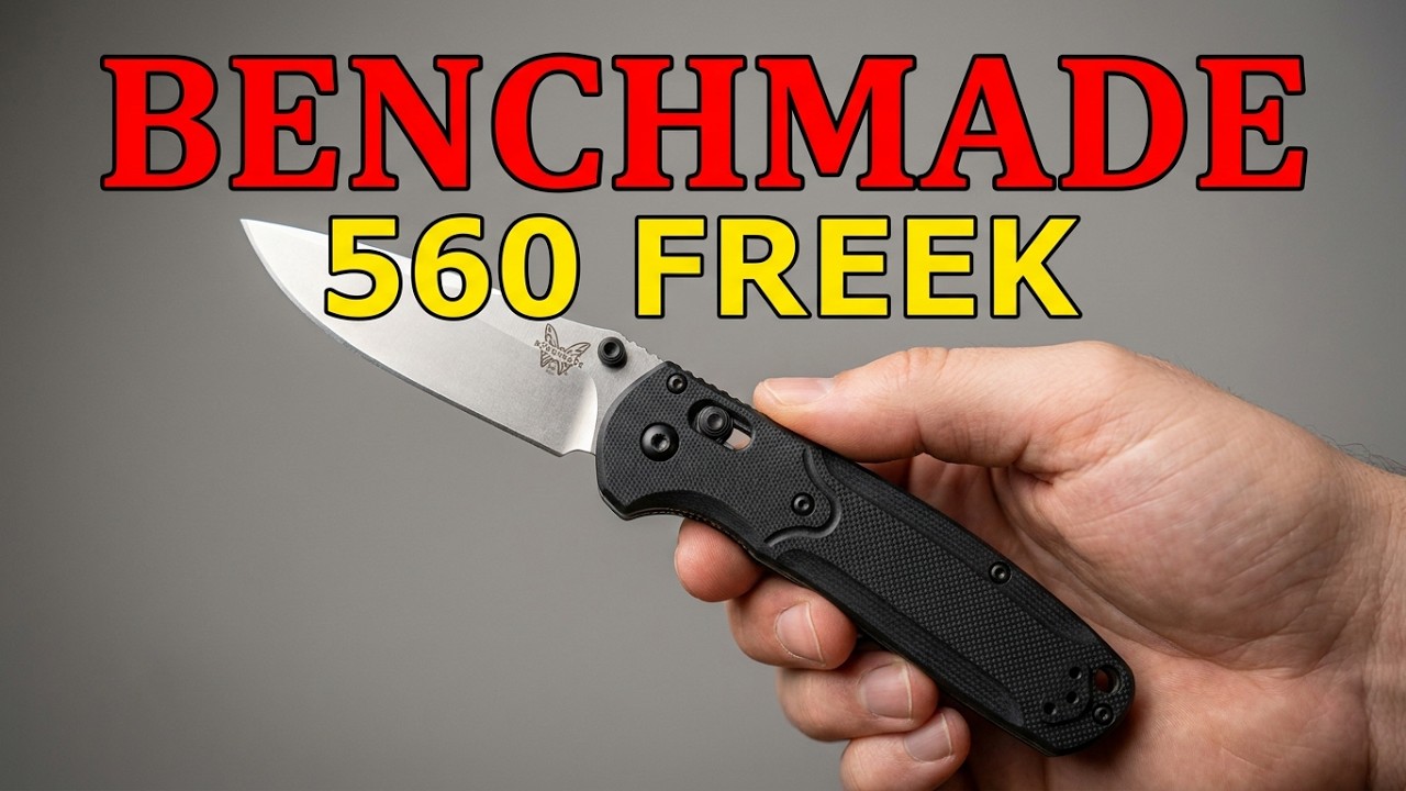 EDC: Benchmade Knife Company 560 Freek (CPM S30V)