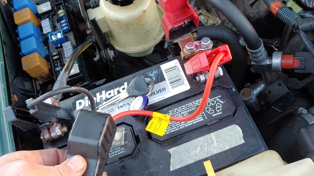 2001 Nissan xterra no crank, no start, no power....no tools