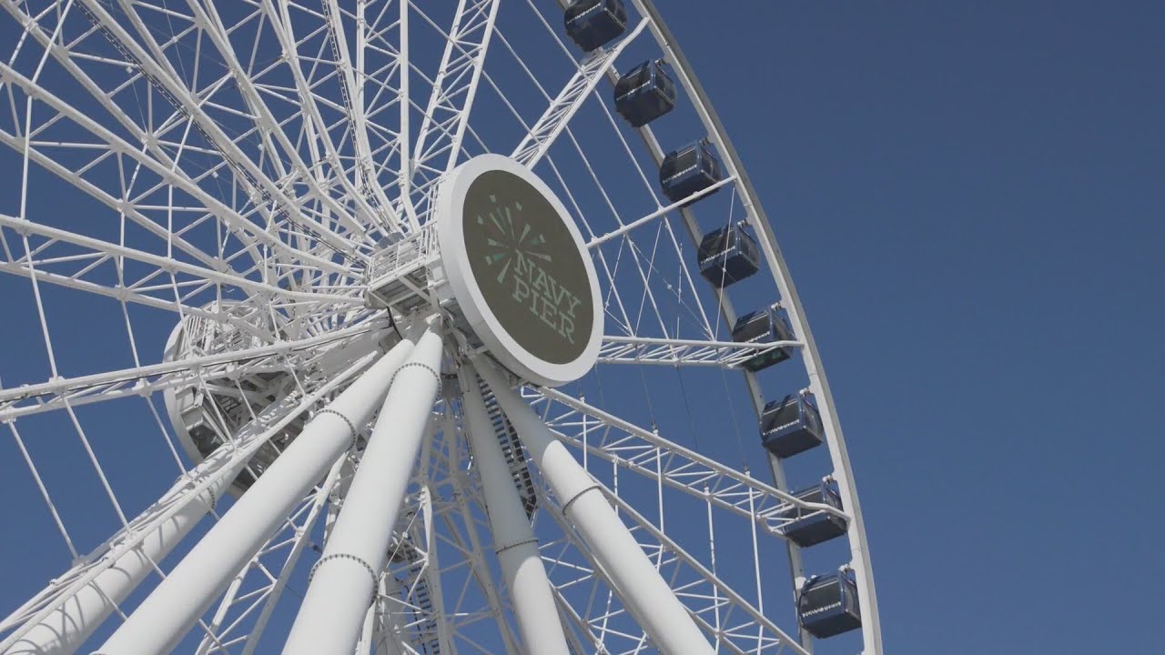 Попробуйте себя на моей работе: колесо обозрения Centennial Wheel на военно-морском пирсе.