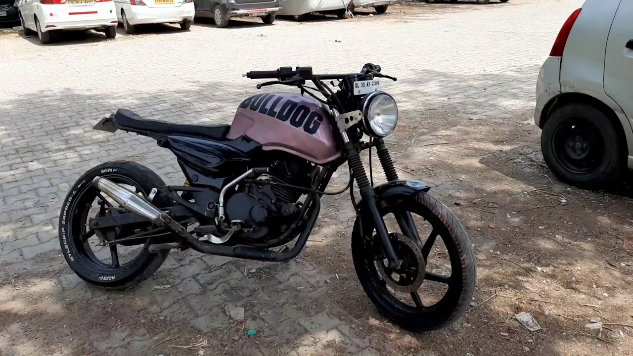 bajaj pulsar 150 modified into cafe racer review