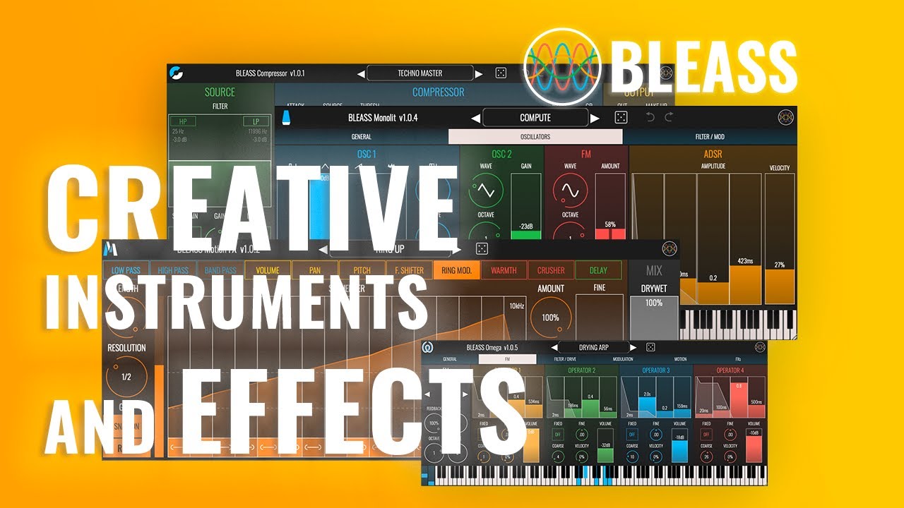 BLEASS Plugins - available for Mac / Windows / iOS